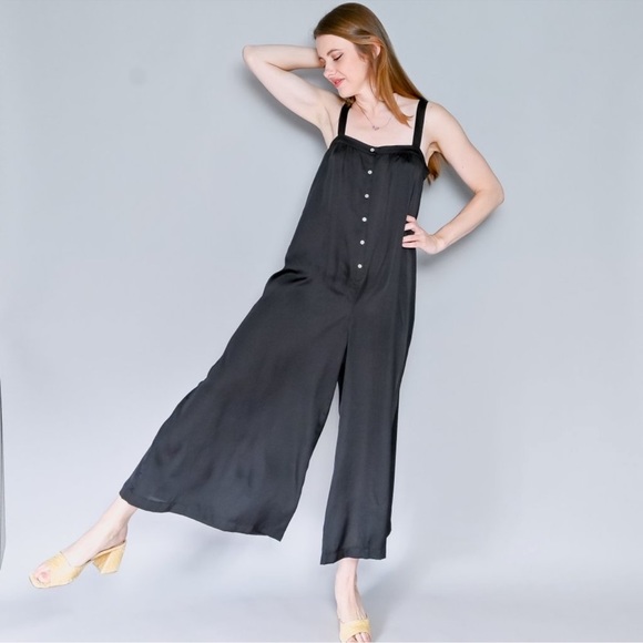 Hatch BLACK Maternity Jasmine Wide Leg Jumper - Picture 15 of 15